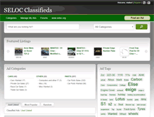 Tablet Screenshot of classifieds.seloc.org